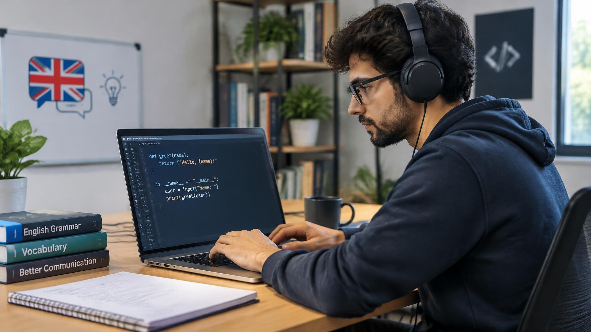 programmer learning english
